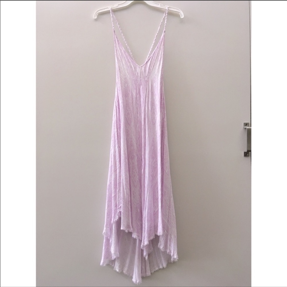 Diamond Patterned Free People Swim Cover Up